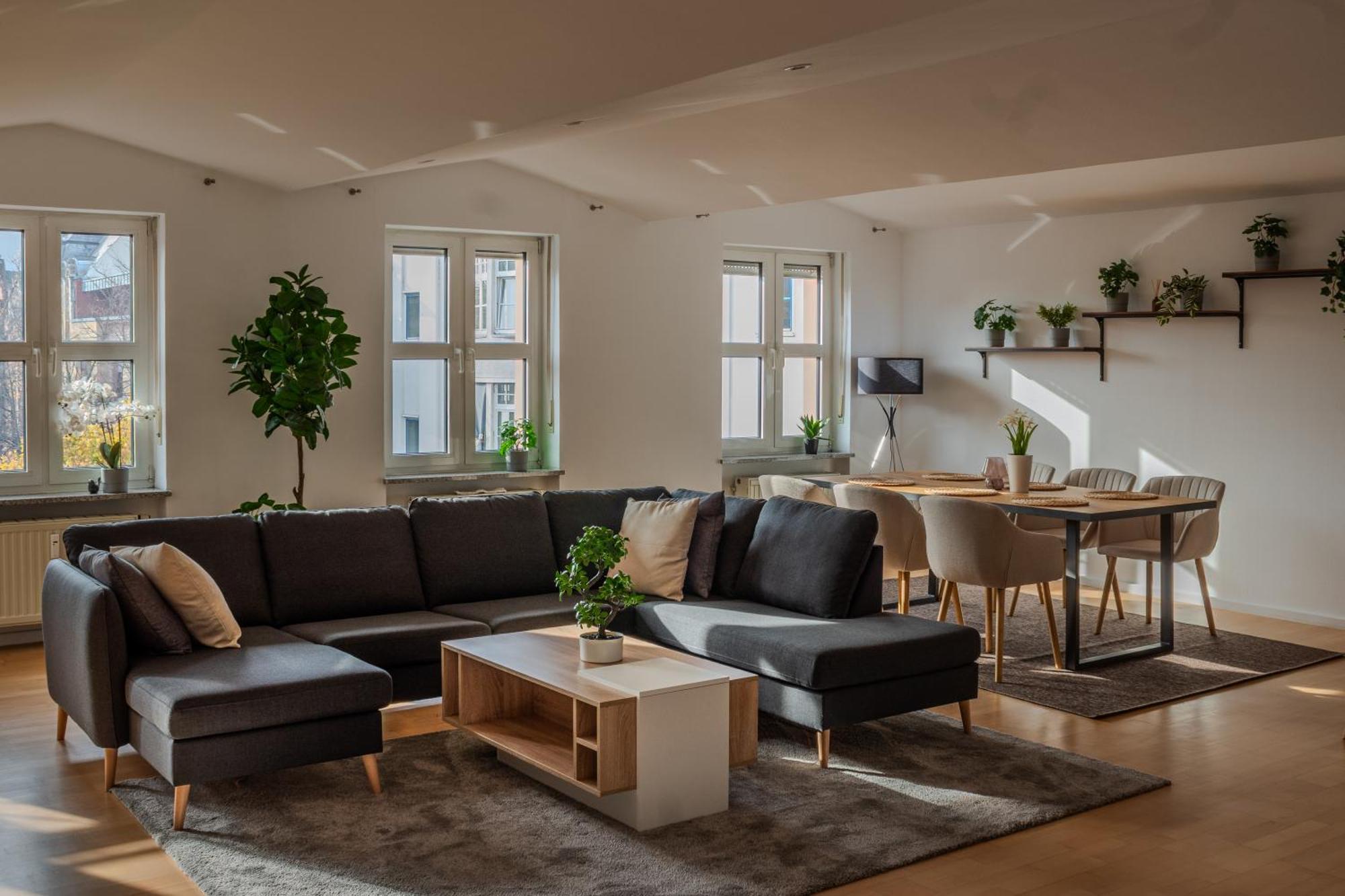 Penthouse-Maisonette - City Center, Highspeed Internet, Garage Worms Exterior foto