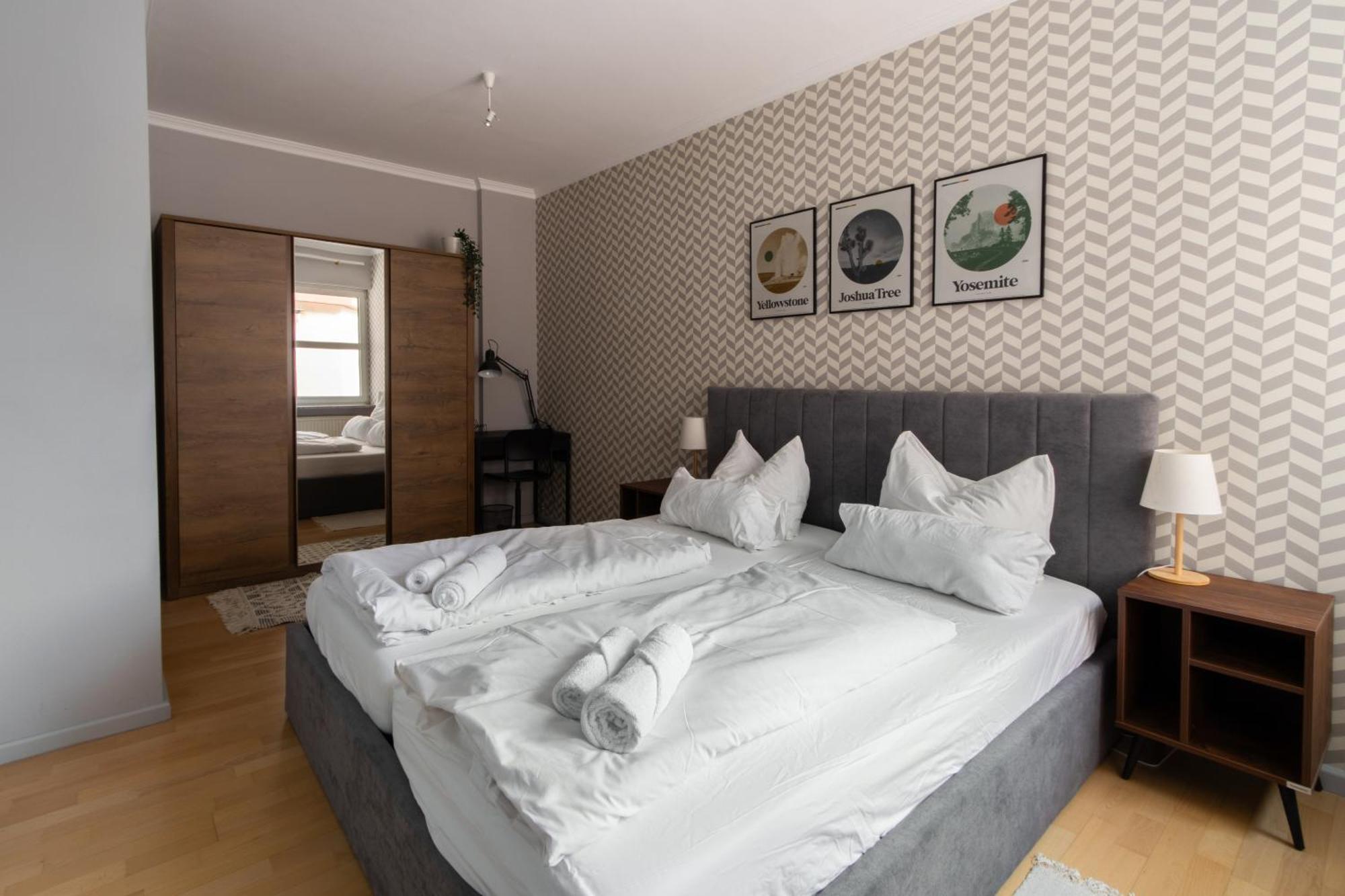 Penthouse-Maisonette - City Center, Highspeed Internet, Garage Worms Exterior foto