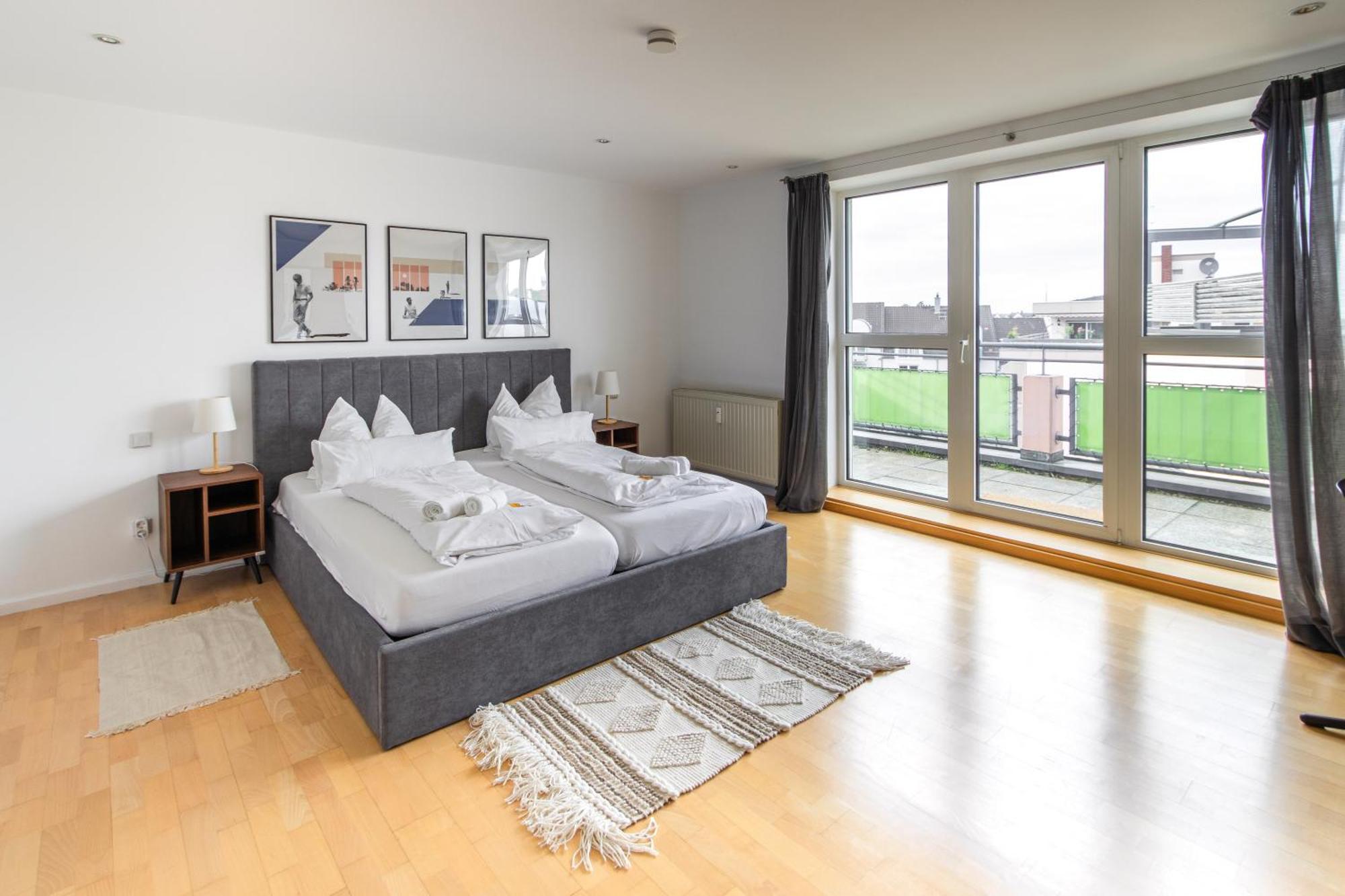 Penthouse-Maisonette - City Center, Highspeed Internet, Garage Worms Exterior foto