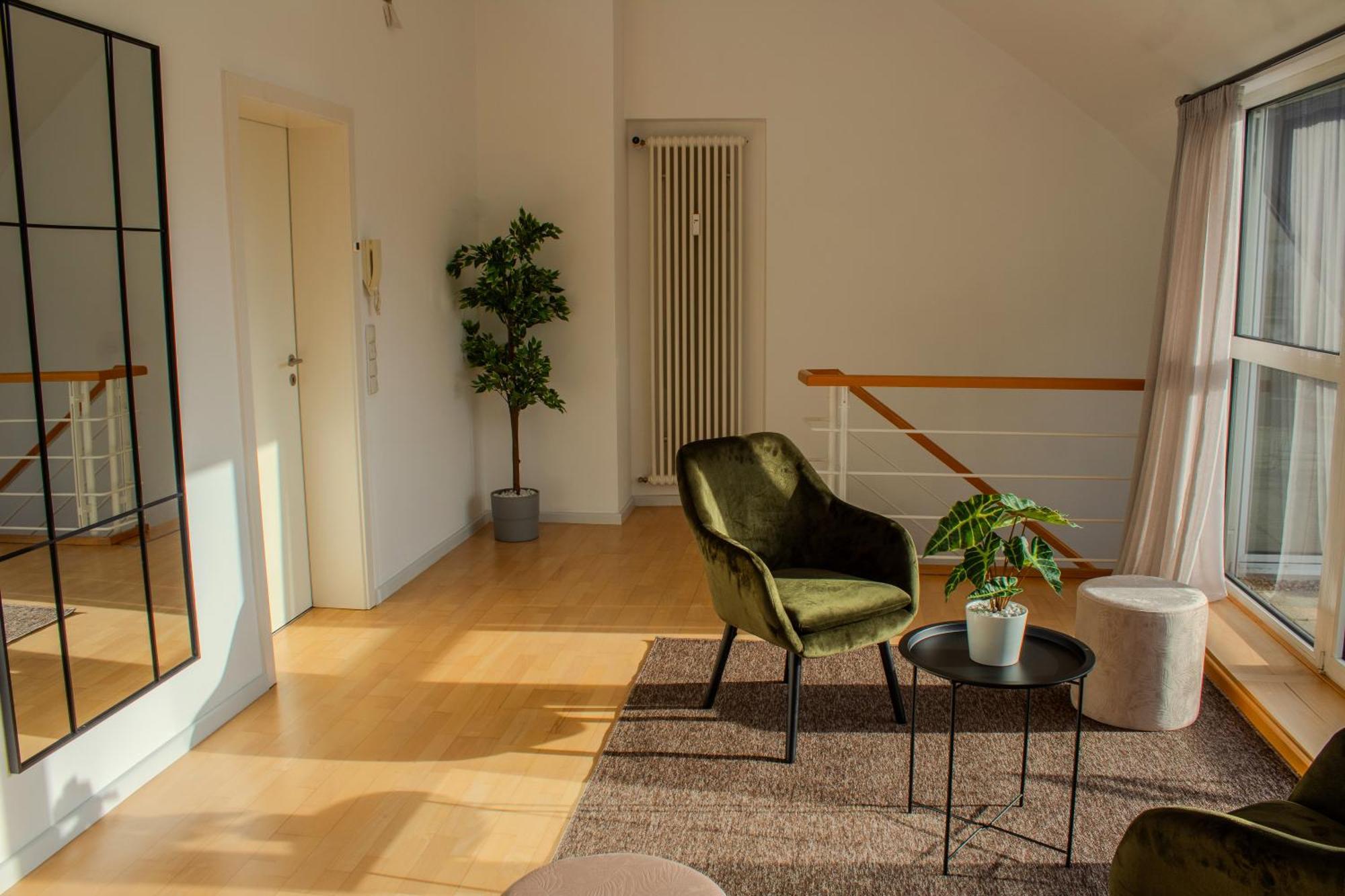 Penthouse-Maisonette - City Center, Highspeed Internet, Garage Worms Exterior foto